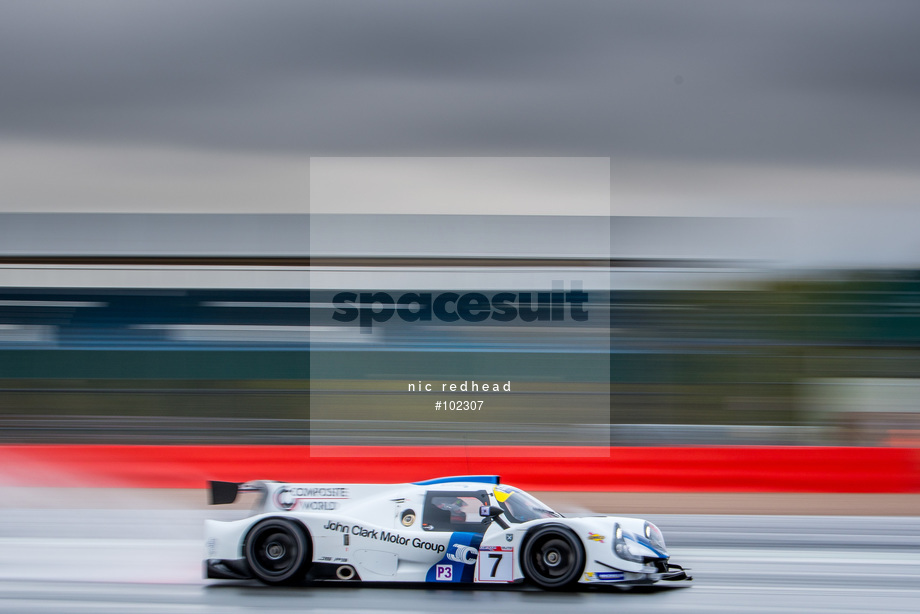 Spacesuit Collections Photo ID 102307, Nic Redhead, LMP3 Cup Silverstone, UK, 13/10/2018 09:50:48