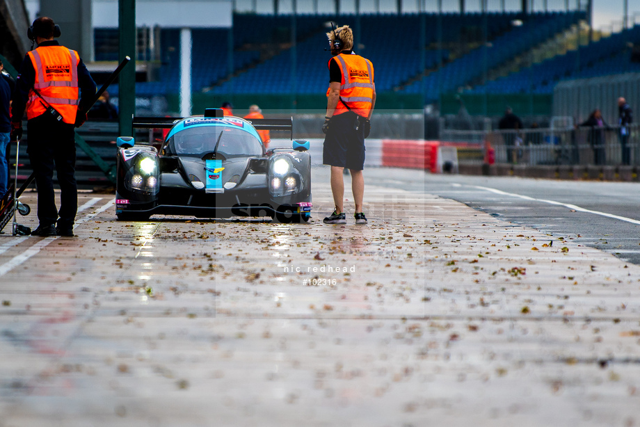 Spacesuit Collections Photo ID 102316, Nic Redhead, LMP3 Cup Silverstone, UK, 13/10/2018 10:04:36