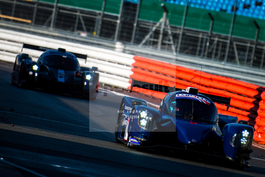 Spacesuit Collections Photo ID 102354, Nic Redhead, LMP3 Cup Silverstone, UK, 13/10/2018 11:30:36