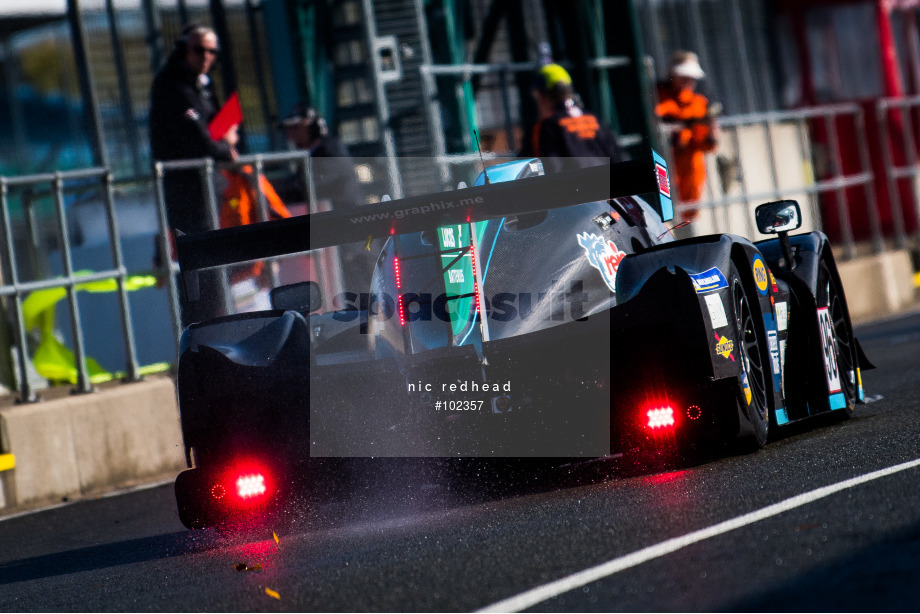 Spacesuit Collections Photo ID 102357, Nic Redhead, LMP3 Cup Silverstone, UK, 13/10/2018 11:30:47