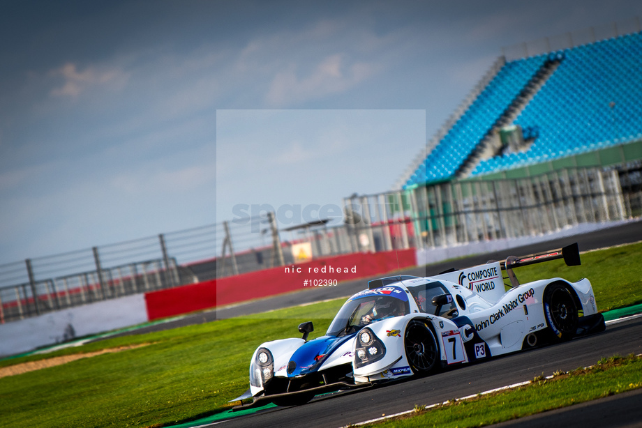 Spacesuit Collections Photo ID 102390, Nic Redhead, LMP3 Cup Silverstone, UK, 13/10/2018 16:11:01