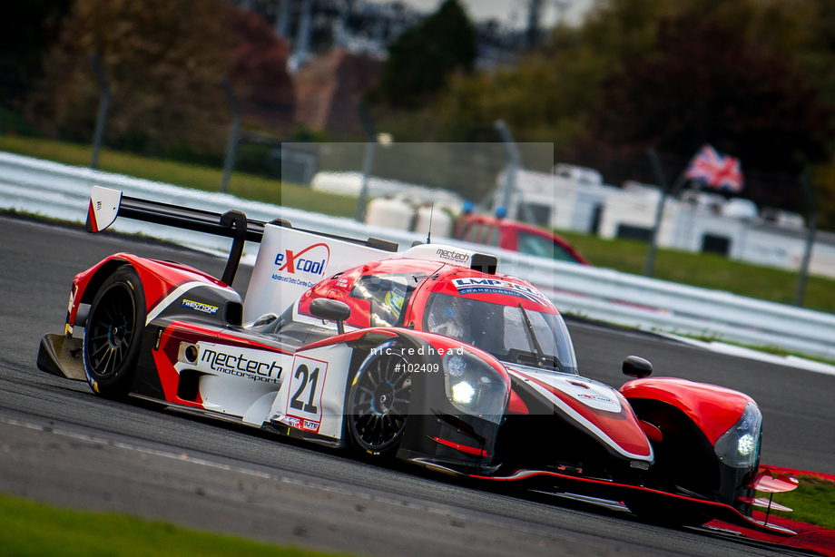 Spacesuit Collections Photo ID 102409, Nic Redhead, LMP3 Cup Silverstone, UK, 13/10/2018 16:34:25