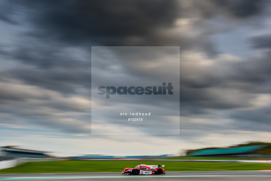 Spacesuit Collections Photo ID 102419, Nic Redhead, LMP3 Cup Silverstone, UK, 13/10/2018 16:52:02