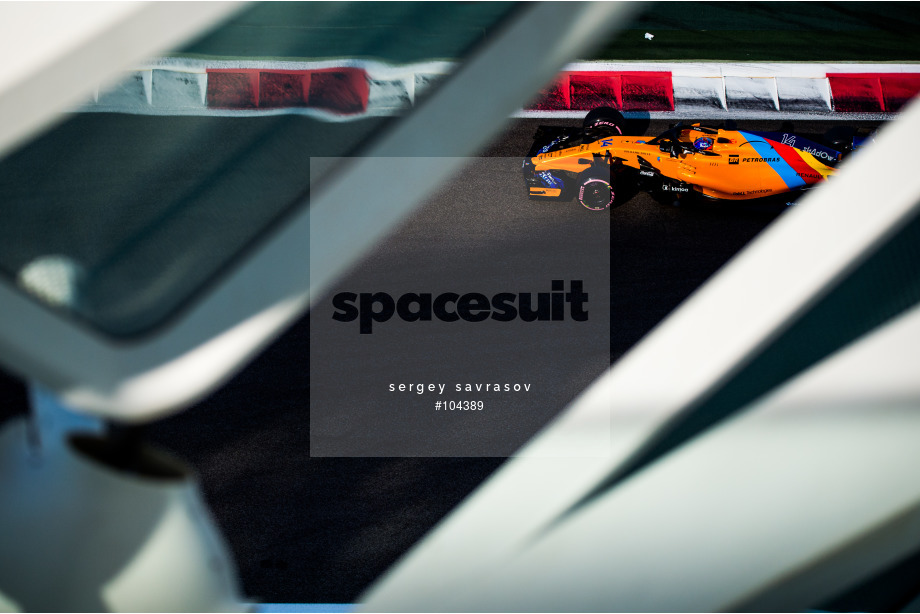 Spacesuit Collections Photo ID 104389, Sergey Savrasov, Abu Dhabi Grand Prix, United Arab Emirates, 24/11/2018 14:42:29