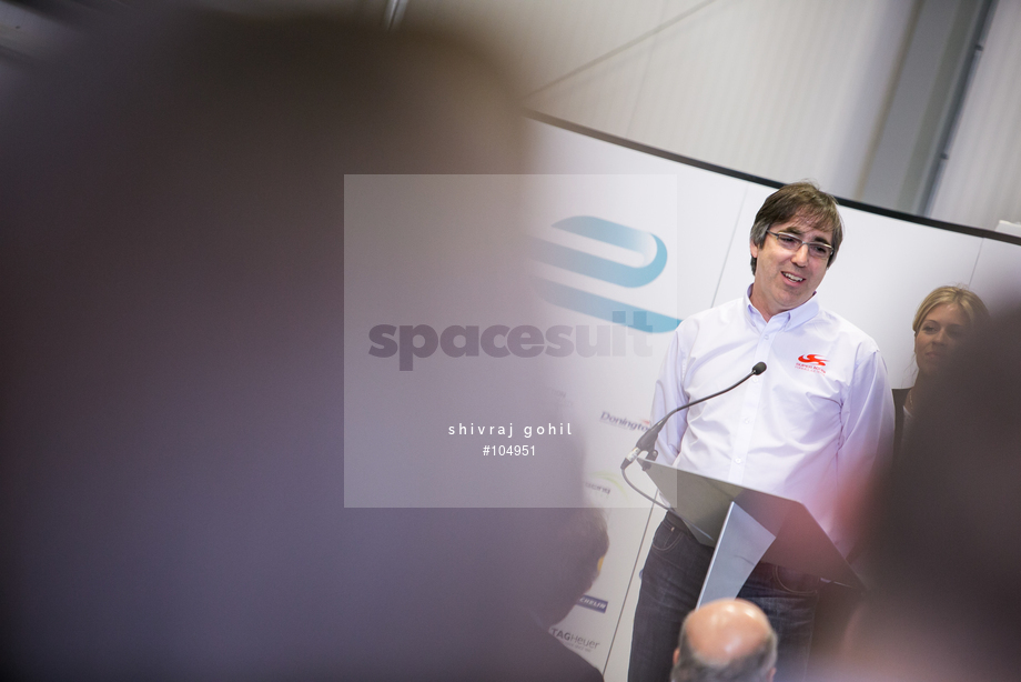 Spacesuit Collections Photo ID 104951, Shivraj Gohil, Formula E Launch Day, UK, 15/05/2014 13:04:12