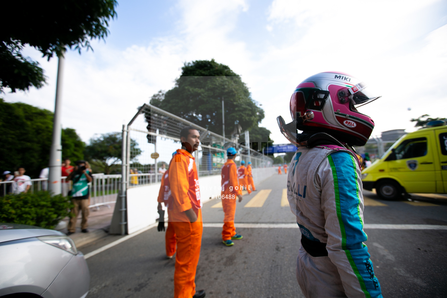 Spacesuit Collections Photo ID 106488, Shivraj Gohil, Putrajaya ePrix 2014, Malaysia, 22/11/2014 00:45:29