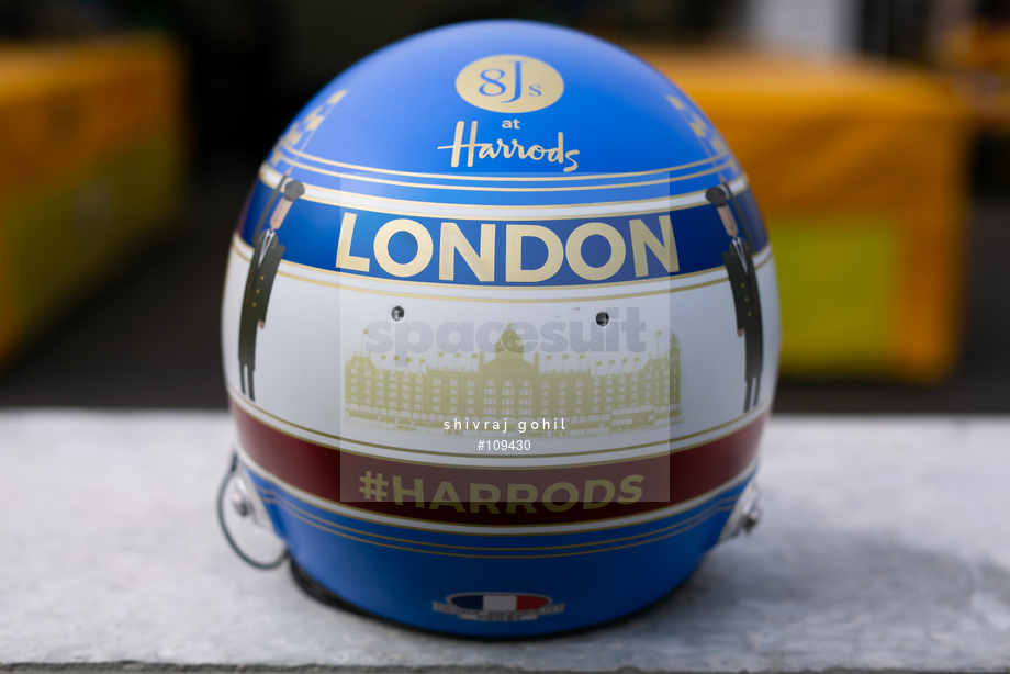 Spacesuit Collections Photo ID 109430, Shivraj Gohil, London ePrix, UK, 25/06/2015 15:57:35