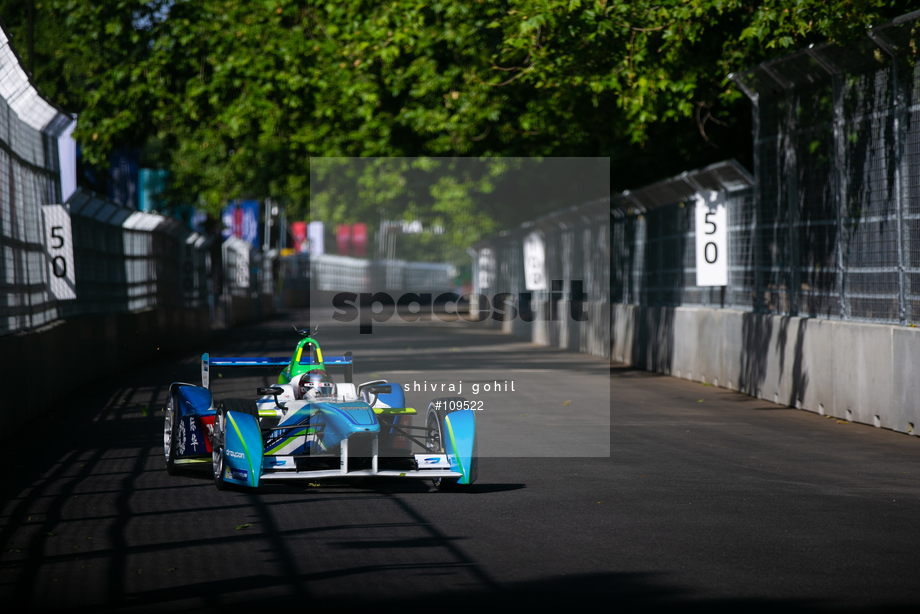 Spacesuit Collections Photo ID 109522, Shivraj Gohil, London ePrix, UK, 27/06/2015 08:19:08