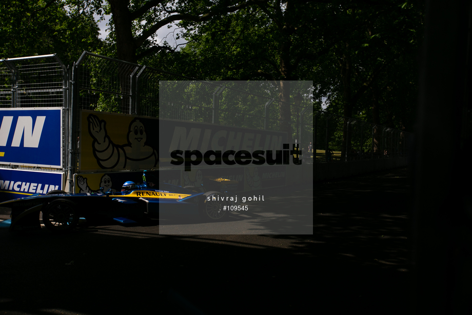 Spacesuit Collections Photo ID 109545, Shivraj Gohil, London ePrix, UK, 27/06/2015 10:51:41