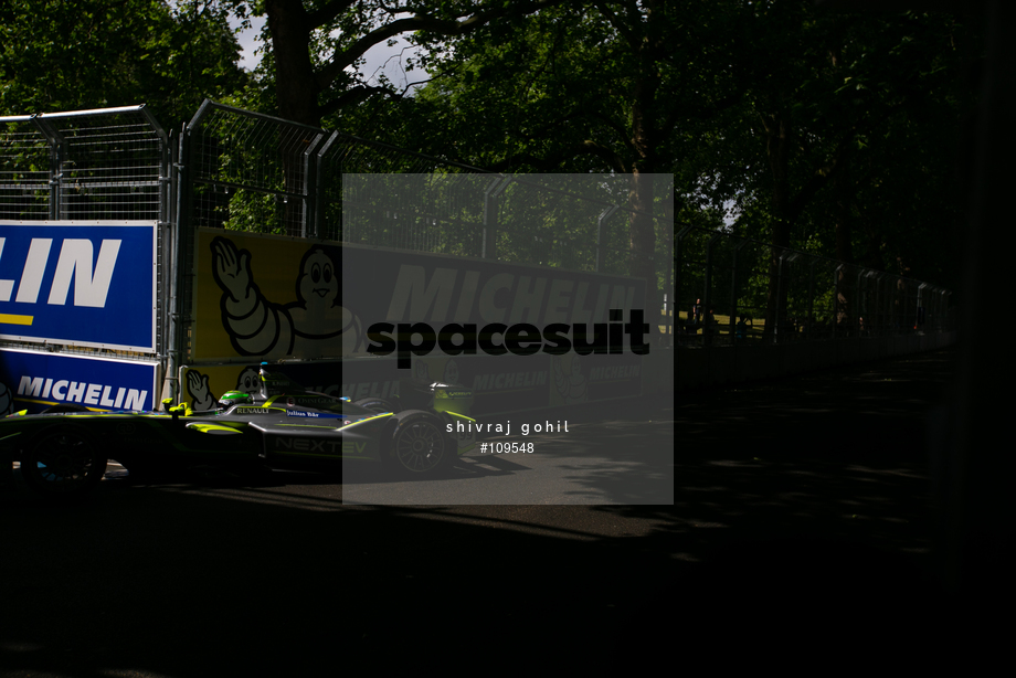 Spacesuit Collections Photo ID 109548, Shivraj Gohil, London ePrix, UK, 27/06/2015 10:51:55