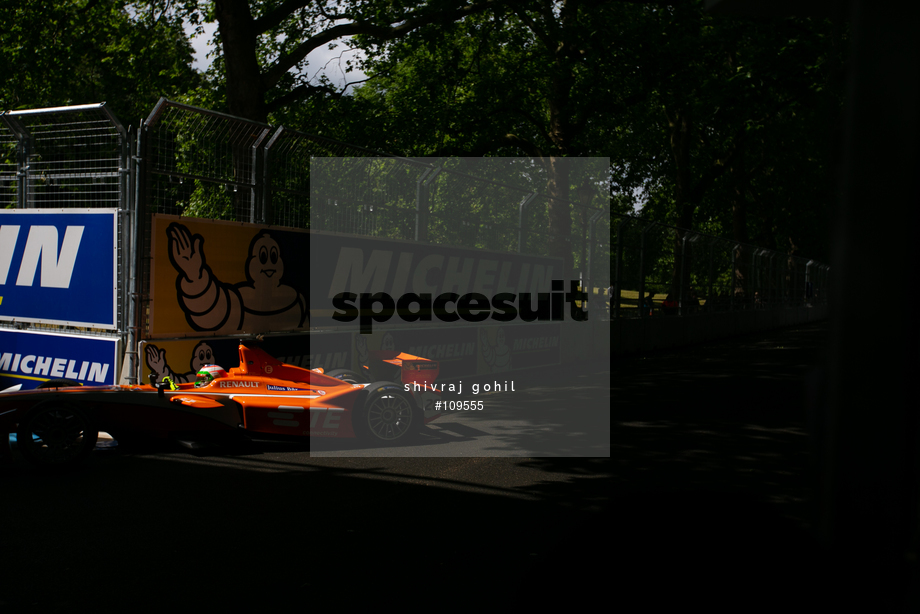 Spacesuit Collections Photo ID 109555, Shivraj Gohil, London ePrix, UK, 27/06/2015 10:52:22