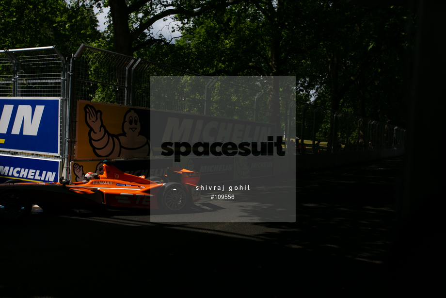 Spacesuit Collections Photo ID 109556, Shivraj Gohil, London ePrix, UK, 27/06/2015 10:52:26