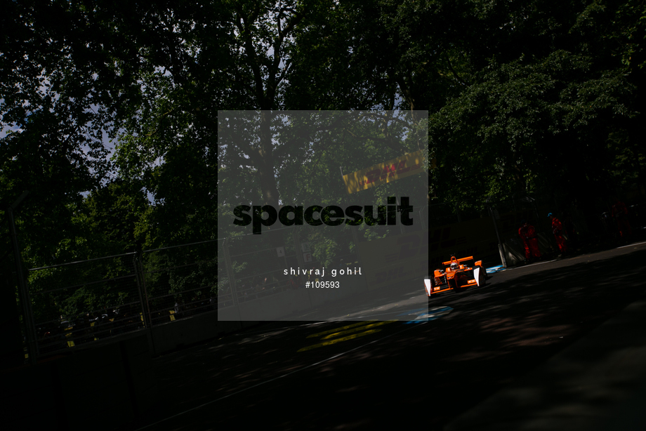 Spacesuit Collections Photo ID 109593, Shivraj Gohil, London ePrix, UK, 27/06/2015 12:16:34