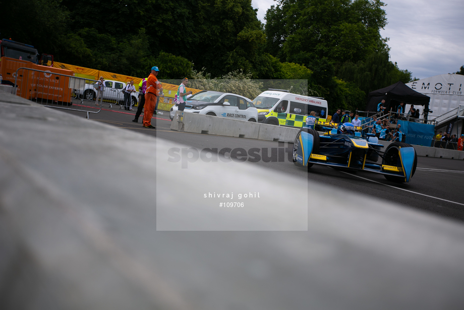 Spacesuit Collections Photo ID 109706, Shivraj Gohil, London ePrix, UK, 28/06/2015 10:48:36