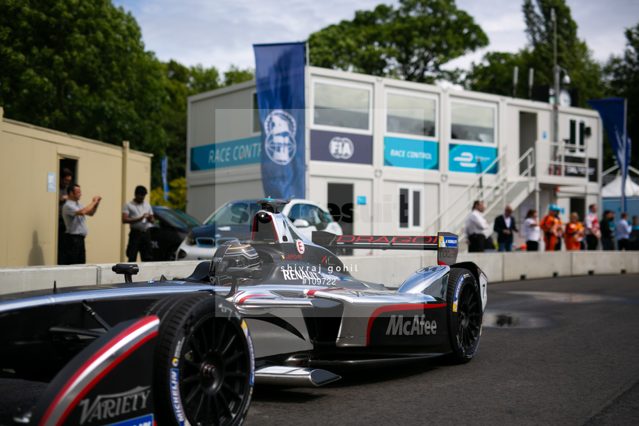 Spacesuit Collections Photo ID 109722, Shivraj Gohil, London ePrix, UK, 28/06/2015 15:22:25