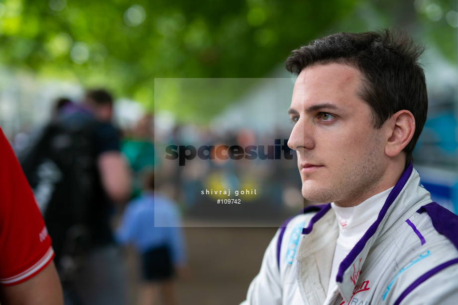 Spacesuit Collections Photo ID 109742, Shivraj Gohil, London ePrix, UK, 28/06/2015 15:36:56