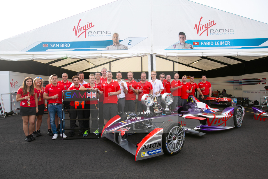 Spacesuit Collections Photo ID 109798, Shivraj Gohil, London ePrix, UK, 28/06/2015 18:41:33