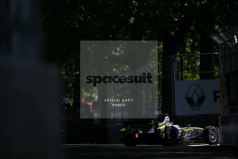 Spacesuit Collections Photo ID 109972, Shivraj Gohil, London ePrix, UK, 27/06/2015 11:16:18