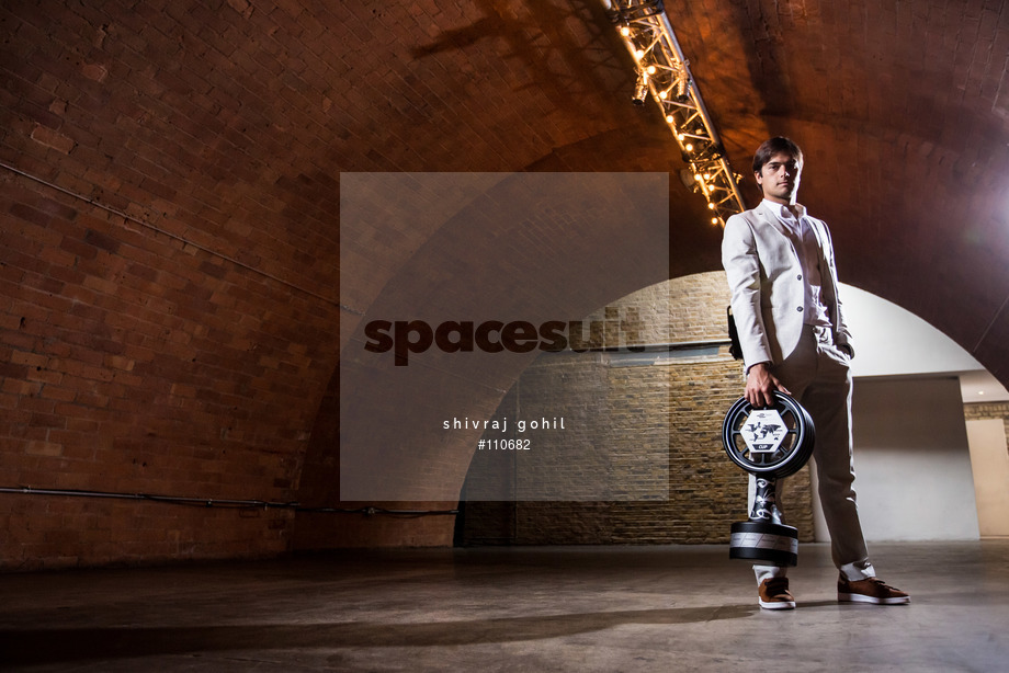 Spacesuit Collections Photo ID 110682, Shivraj Gohil, Nelson Piquet Photoshoot 2015 Location, UK, 05/09/2015 10:41:18