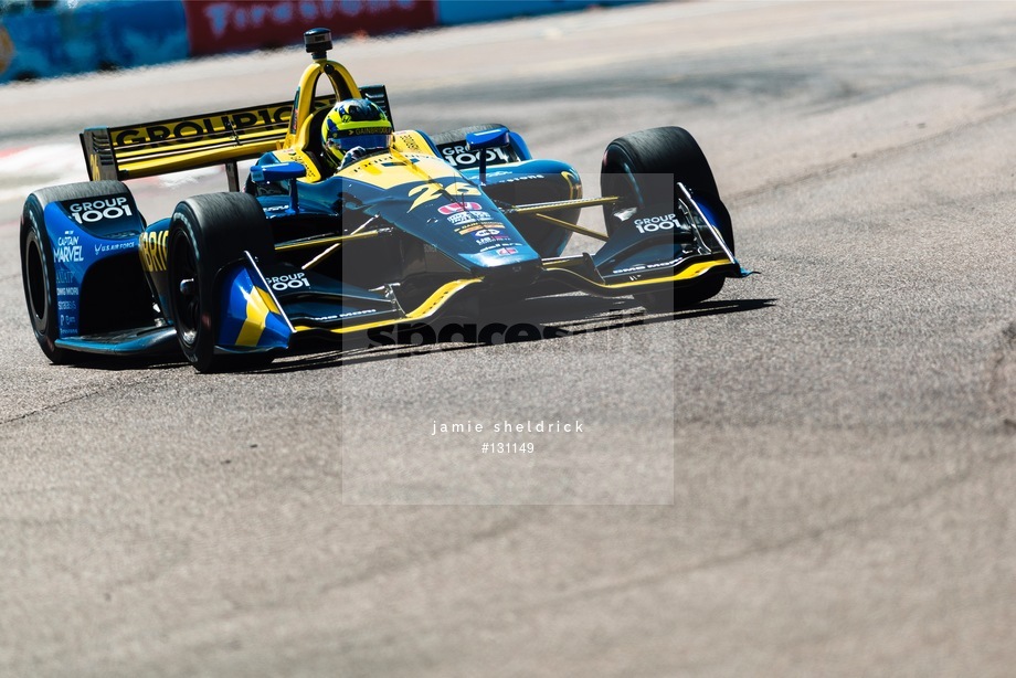 Spacesuit Collections Photo ID 131149, Jamie Sheldrick, Firestone Grand Prix of St Petersburg, United States, 08/03/2019 11:21:40