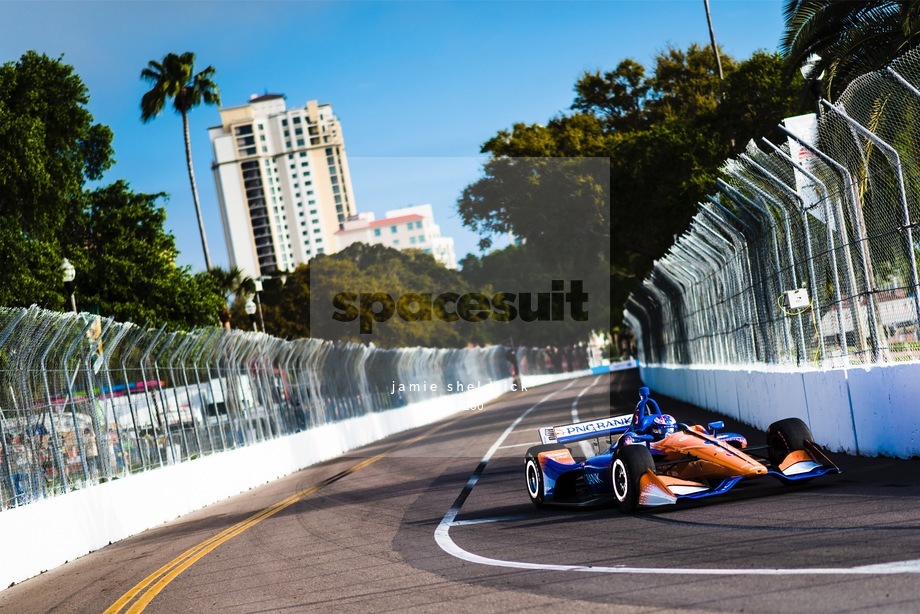 Spacesuit Collections Photo ID 133260, Jamie Sheldrick, Firestone Grand Prix of St Petersburg, United States, 10/03/2019 09:39:15
