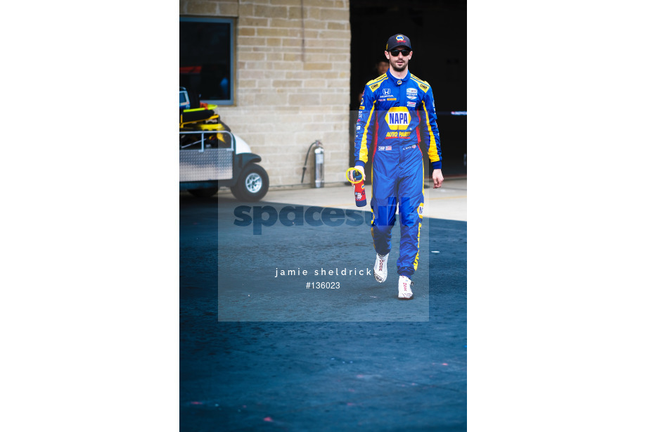 Spacesuit Collections Photo ID 136023, Jamie Sheldrick, IndyCar Classic, United States, 24/03/2019 12:03:55