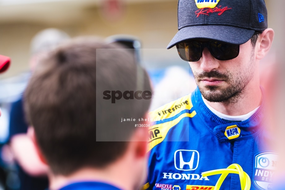 Spacesuit Collections Photo ID 136034, Jamie Sheldrick, IndyCar Classic, United States, 24/03/2019 12:19:49