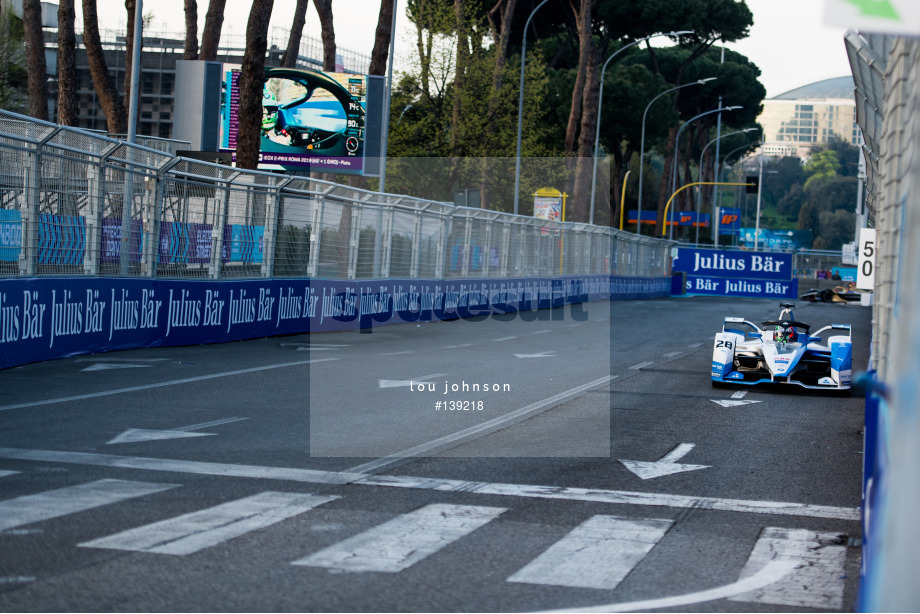 Spacesuit Collections Photo ID 139218, Lou Johnson, Rome ePrix, Italy, 13/04/2019 06:09:46
