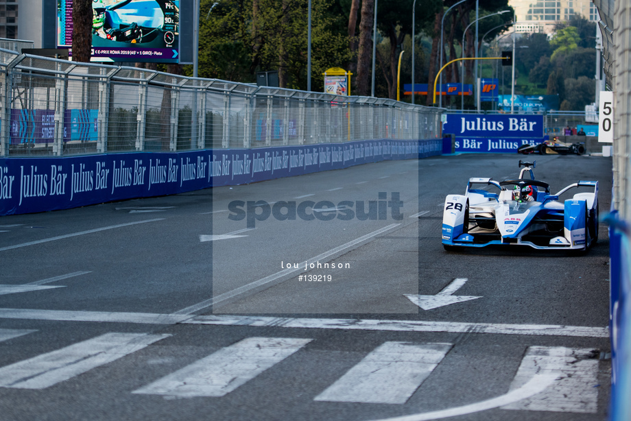 Spacesuit Collections Photo ID 139219, Lou Johnson, Rome ePrix, Italy, 13/04/2019 06:09:47