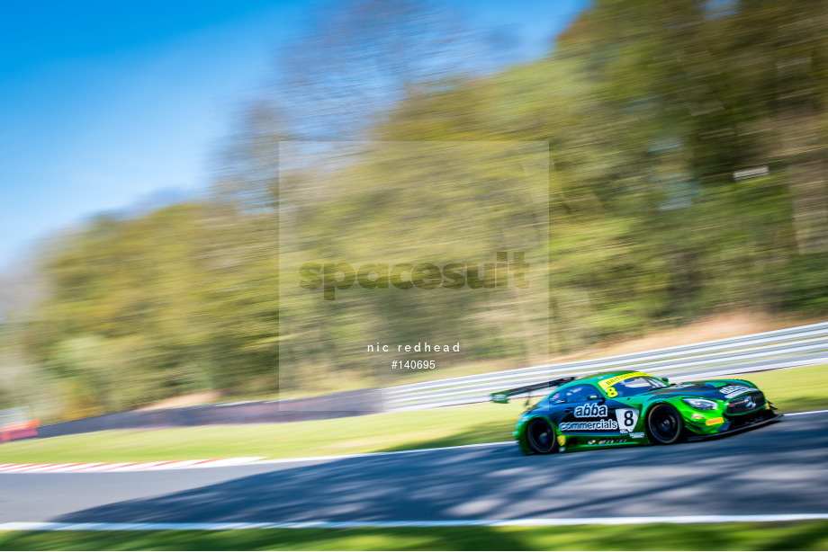 Spacesuit Collections Photo ID 140695, Nic Redhead, British GT Oulton Park, UK, 20/04/2019 09:33:56