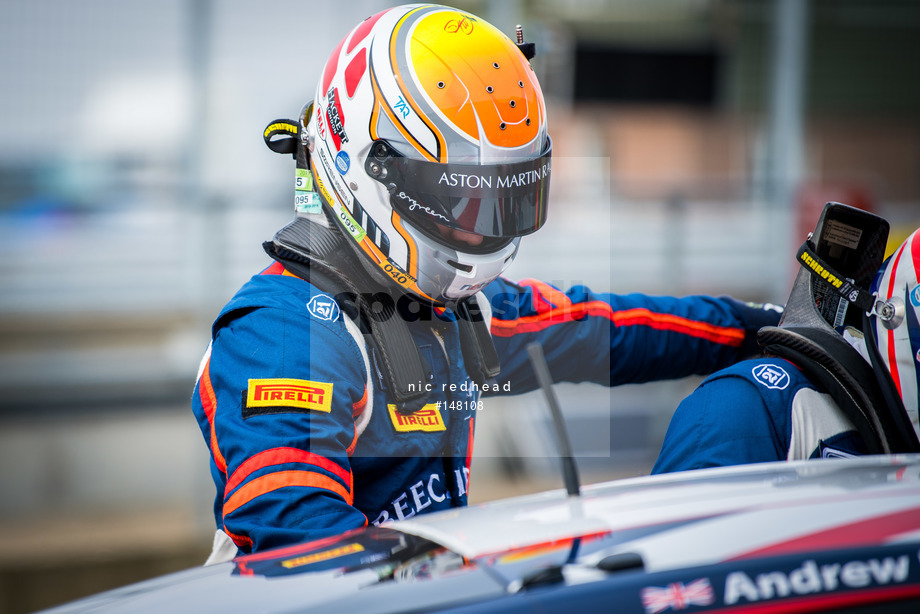 Spacesuit Collections Photo ID 148108, Nic Redhead, British GT Snetterton, UK, 19/05/2019 09:11:51