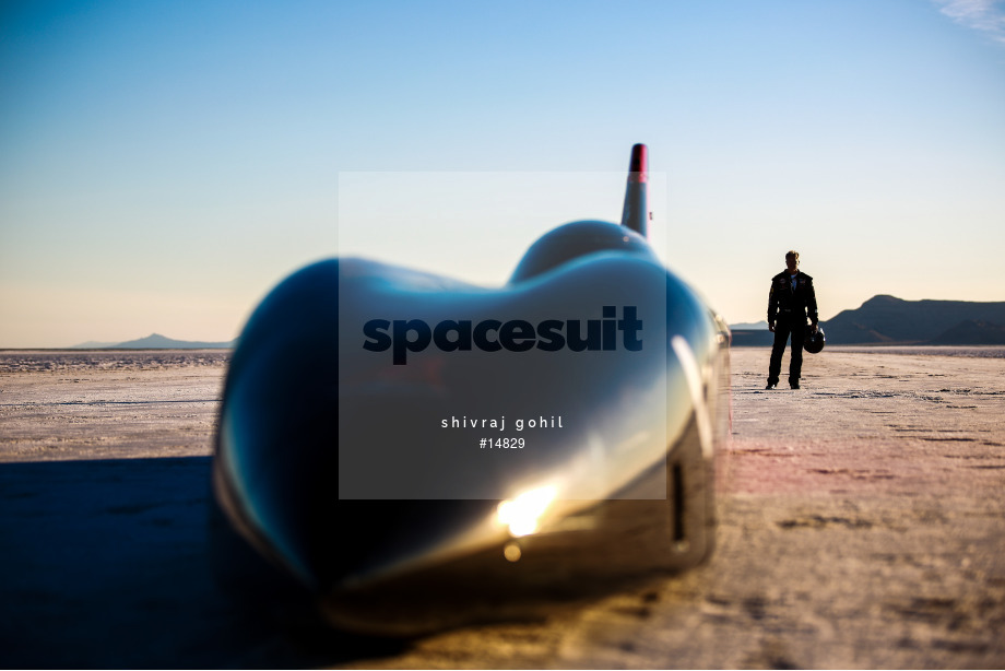 Spacesuit Collections Photo ID 14829, Shivraj Gohil, VBB3 world land speed record, United States, 19/09/2016 14:50:27
