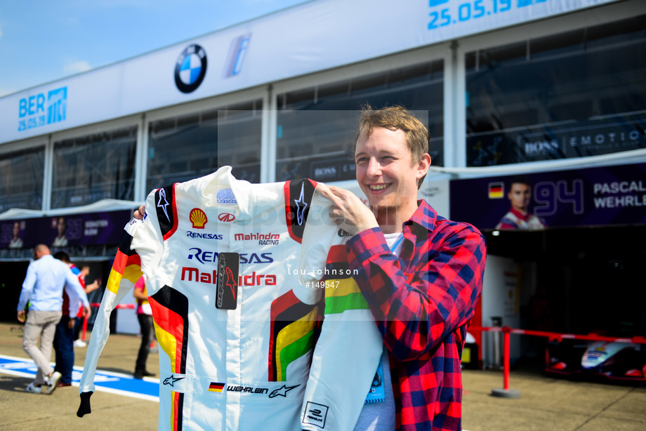 Spacesuit Collections Photo ID 149547, Lou Johnson, Berlin ePrix, Germany, 24/05/2019 15:00:02