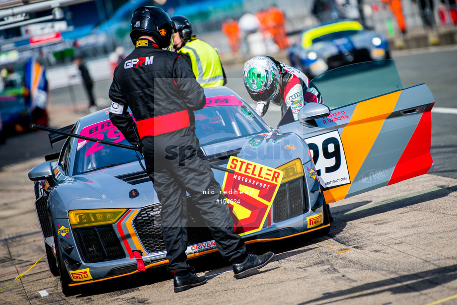 Spacesuit Collections Photo ID 154634, Nic Redhead, British GT Silverstone, UK, 09/06/2019 09:07:09