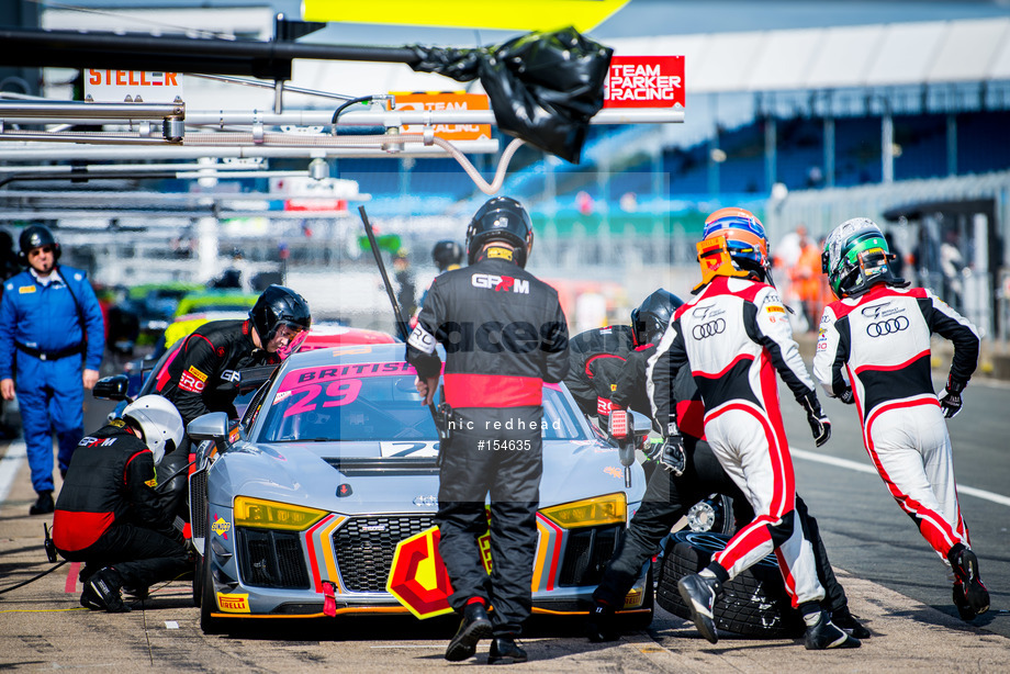 Spacesuit Collections Photo ID 154635, Nic Redhead, British GT Silverstone, UK, 09/06/2019 09:07:56
