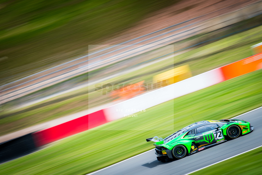 Spacesuit Collections Photo ID 157241, Nic Redhead, British GT Donington Park GP, UK, 22/06/2019 12:13:34