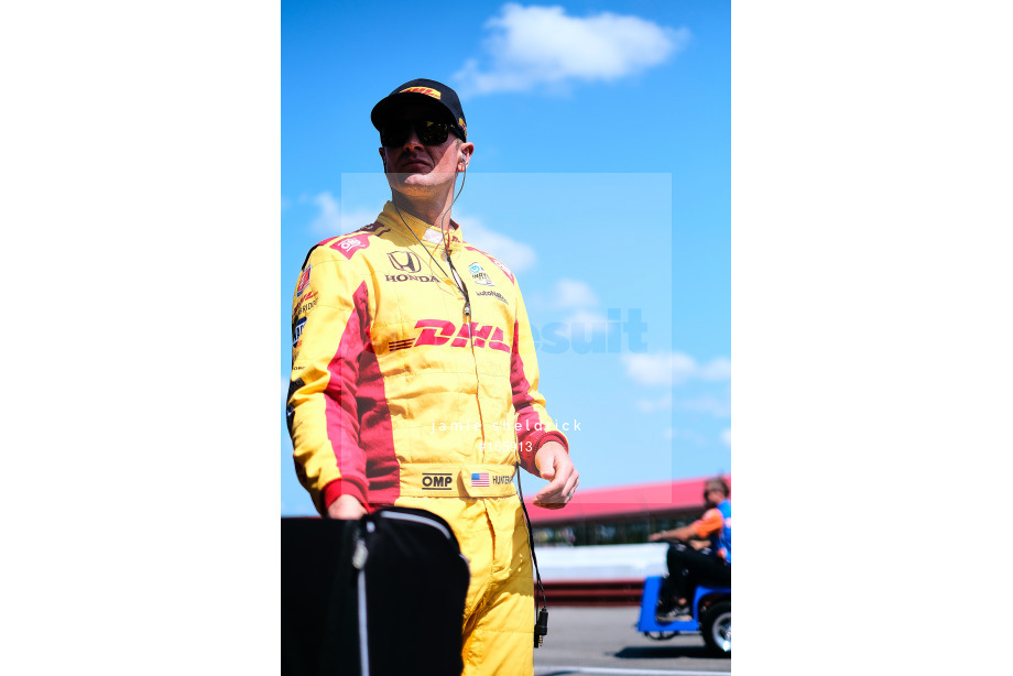 Spacesuit Collections Photo ID 165913, Jamie Sheldrick, Honda Indy 200, United States, 26/07/2019 11:14:06