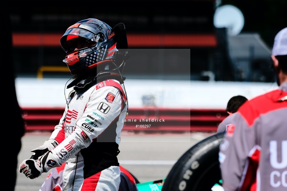 Spacesuit Collections Photo ID 166297, Jamie Sheldrick, Honda Indy 200, United States, 27/07/2019 14:45:10