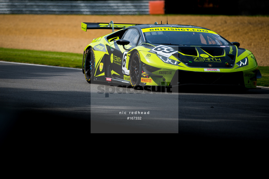Spacesuit Collections Photo ID 167332, Nic Redhead, British GT Brands Hatch, UK, 03/08/2019 10:29:51