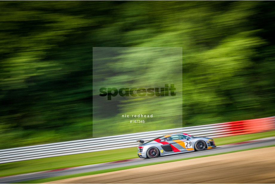 Spacesuit Collections Photo ID 167345, Nic Redhead, British GT Brands Hatch, UK, 03/08/2019 10:00:23