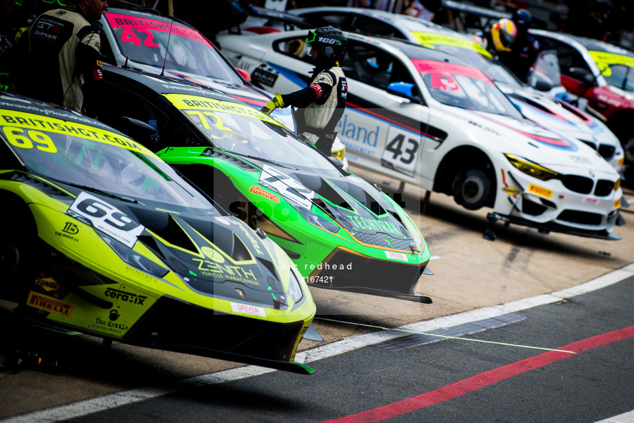 Spacesuit Collections Photo ID 167421, Nic Redhead, British GT Brands Hatch, UK, 04/08/2019 12:44:50
