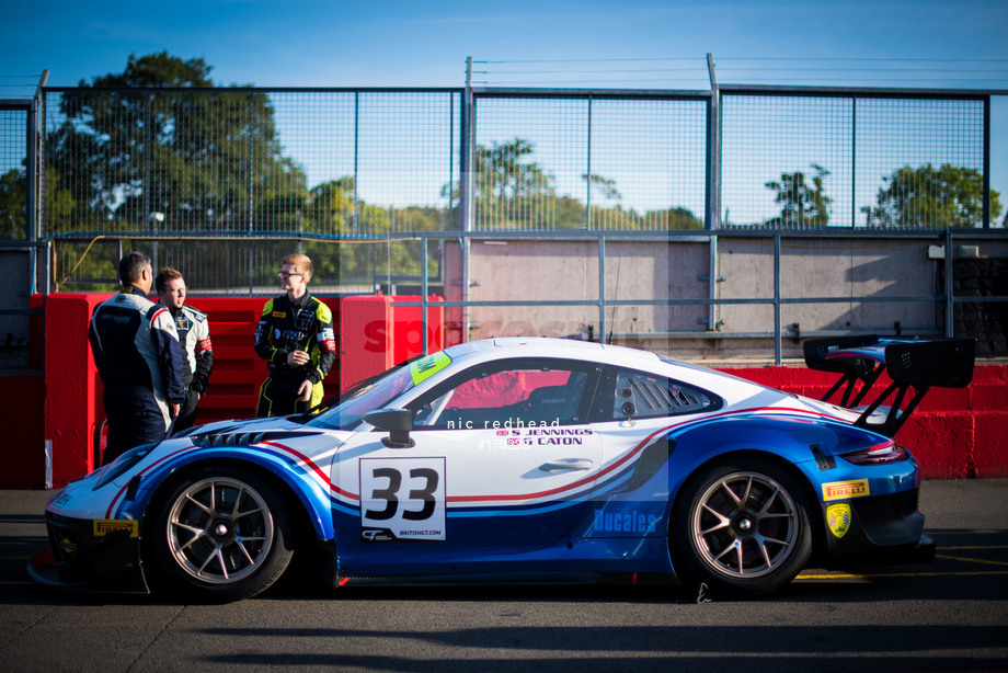 Spacesuit Collections Photo ID 170238, Nic Redhead, British GT Donington Park, UK, 14/09/2019 08:33:39