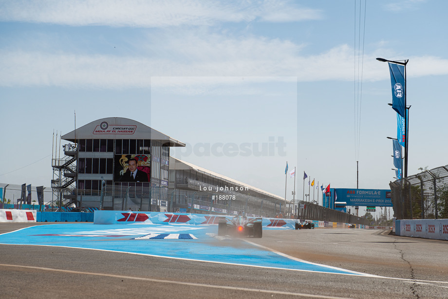 Spacesuit Collections Photo ID 188078, Lou Johnson, Marrakesh City E-Prix, Morocco, 28/02/2020 14:14:26