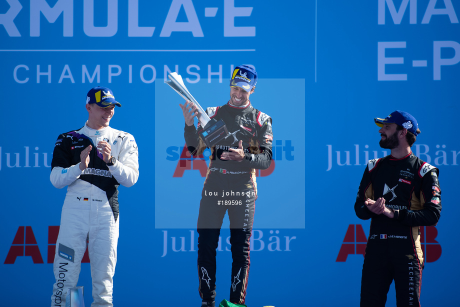 Spacesuit Collections Photo ID 189596, Lou Johnson, Marrakesh City E-Prix, Morocco, 29/02/2020 16:13:28