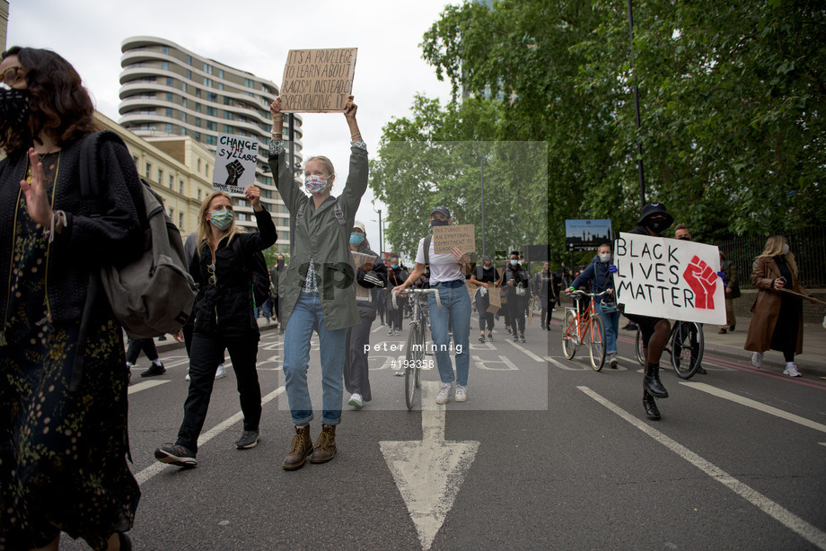 Spacesuit Collections Photo ID 193358, Peter Minnig, Black Lives Matter London March, UK, 07/06/2020 16:03:46