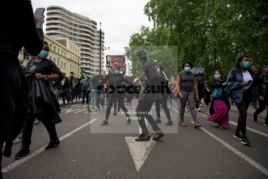Spacesuit Collections Photo ID 193359, Peter Minnig, Black Lives Matter London March, UK, 07/06/2020 16:03:59