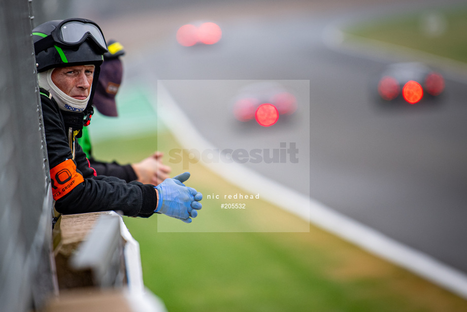 Spacesuit Collections Photo ID 205532, Nic Redhead, British GT Donington Park, UK, 16/08/2020 16:09:07