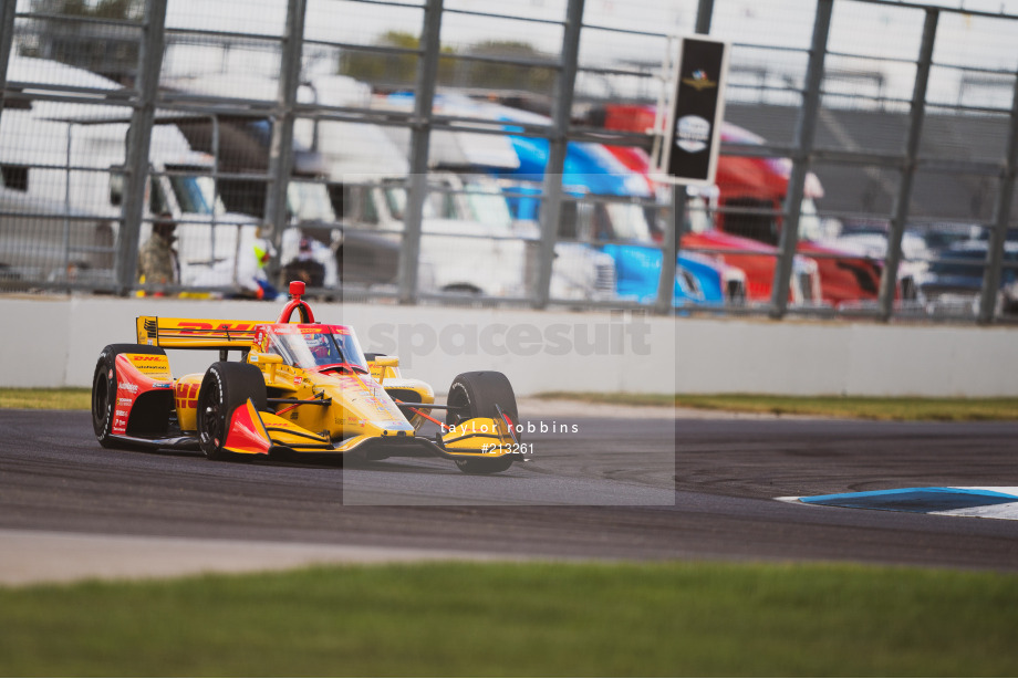 Spacesuit Collections Photo ID 213261, Taylor Robbins, INDYCAR Harvest GP Race 1, United States, 01/10/2020 14:35:32