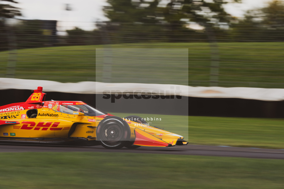 Spacesuit Collections Photo ID 213286, Taylor Robbins, INDYCAR Harvest GP Race 1, United States, 01/10/2020 14:31:53