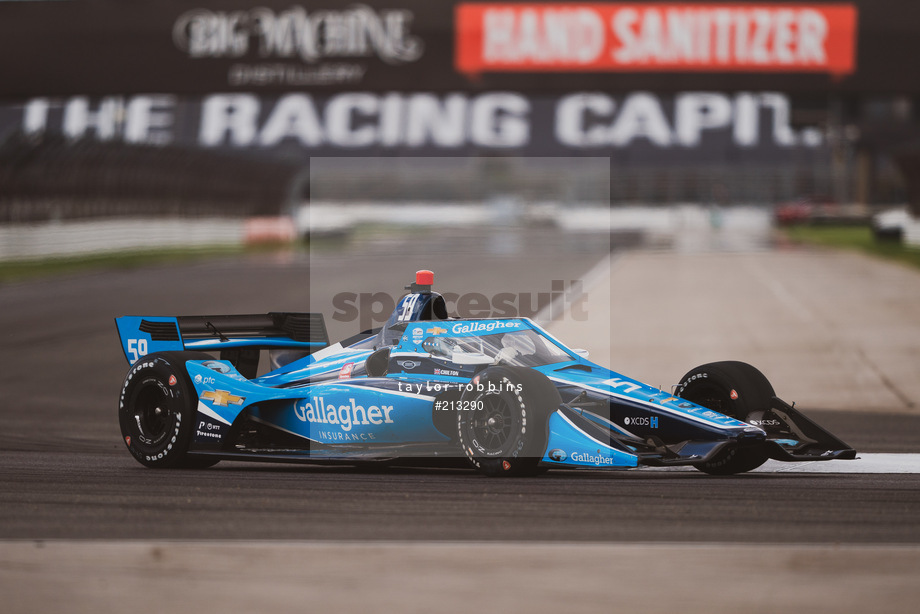 Spacesuit Collections Photo ID 213290, Taylor Robbins, INDYCAR Harvest GP Race 1, United States, 01/10/2020 14:29:26